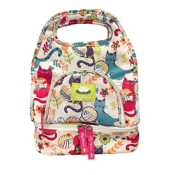 Lily Bloom Other - NWOT LILY BLOOM Insulated Lunch Box Colorful Cats